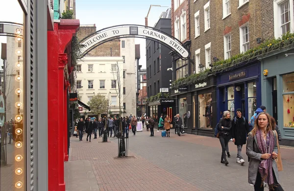 Carnaby Street Londyn — Zdjęcie stockowe