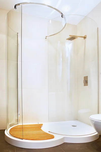 Moderne Dusche — Stockfoto