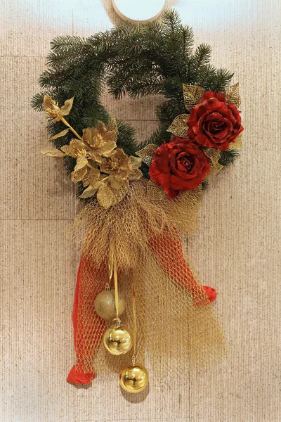 Christmas wreath — Zdjęcie stockowe