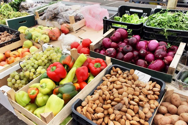 På marknaden — Stockfoto