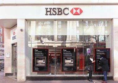 HSBC branch clipart