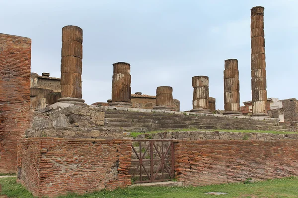 Sloupce Pompeje — Stock fotografie