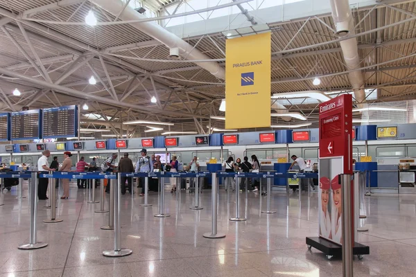 Enregistrement à l'aéroport — Photo