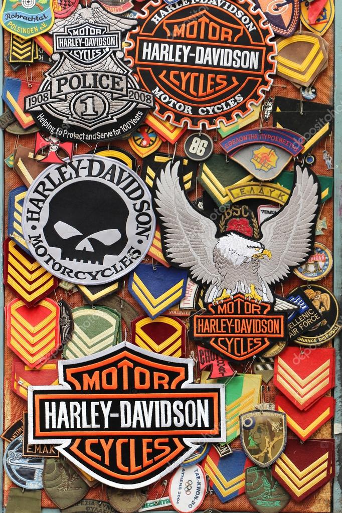 harley davidson patches