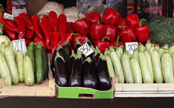 Market stall fresh — Stock Photo, Image