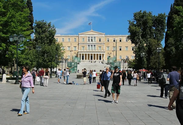 Náměstí Syntagma — Stock fotografie