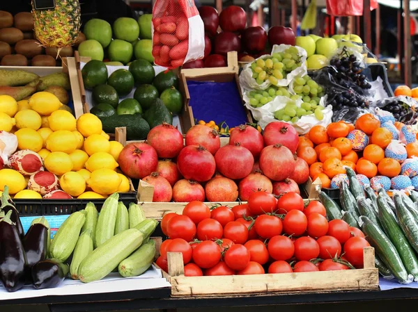 Market stall detail — Stock Photo, Image