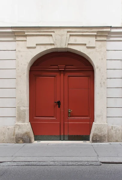 Puerta doble retro — Foto de Stock