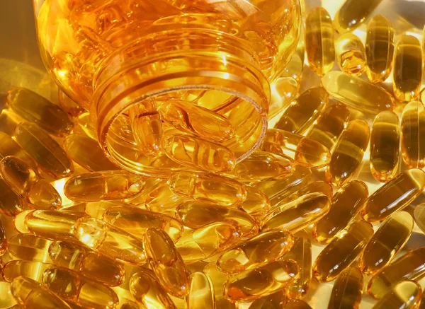 Omega vitamine pillen — Stockfoto