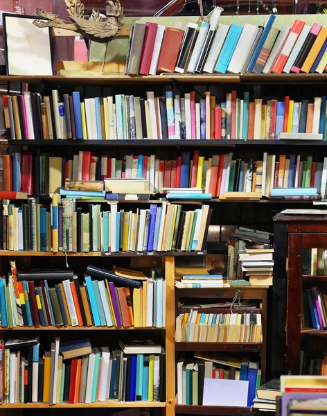 Eski kitaplar mağaza — Stok fotoğraf