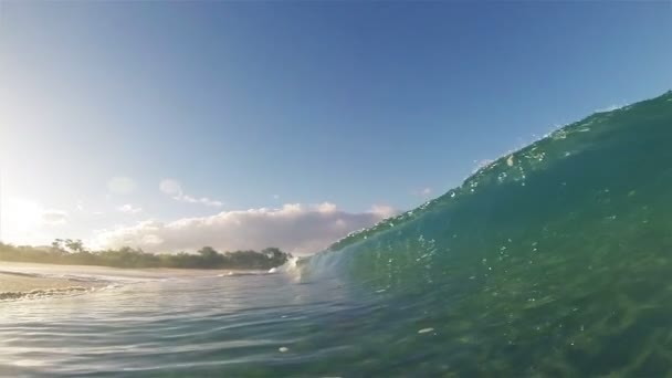 À l'intérieur de la vague — Video