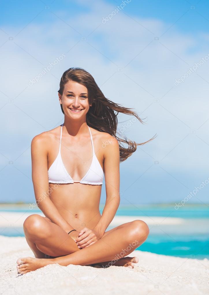 Beautiful Woman in Bikini