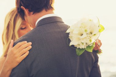 Birbirine aşık çift.