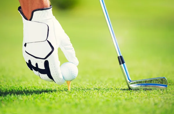 Golfen — Stockfoto