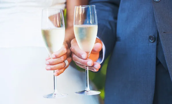 Champagne Toast — Stockfoto