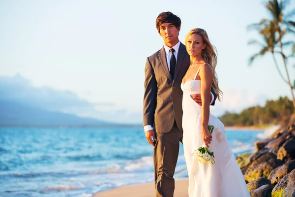 Beautiful Wedding Couple — Stock Photo, Image