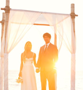 Düğünde güzel Çift