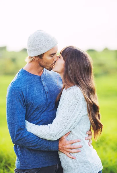 Happy Young Couple in Love — Stock Photo, Image