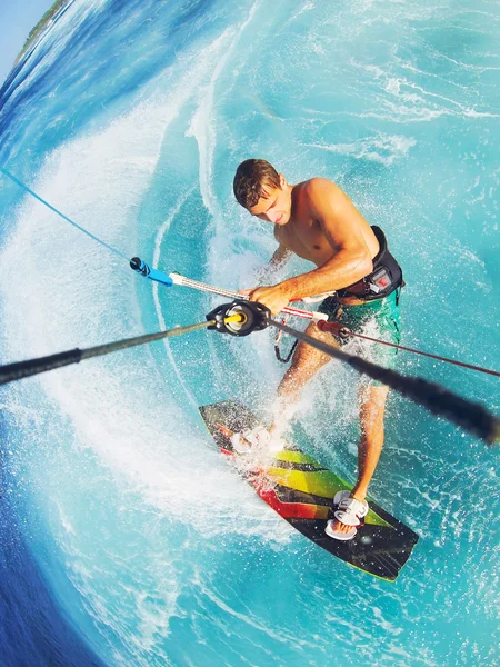 Kitesurfing — Stock Photo, Image