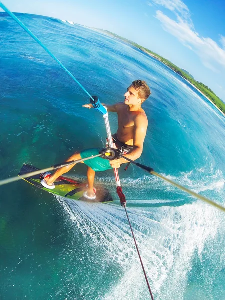 Kitesurfing — Stock Photo, Image