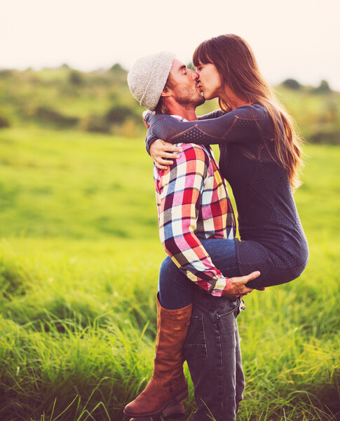 Young Couple in Love