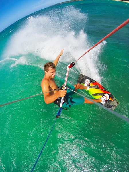 Extreme Sport, Kiteboarding — Stock Photo, Image