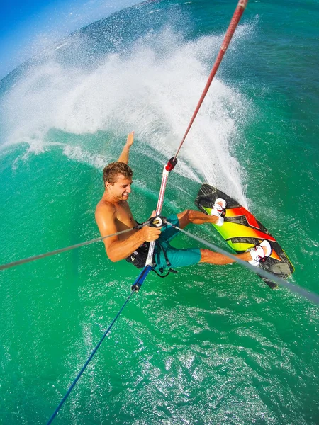 Extreme Sport, Kiteboarding — Stock Photo, Image