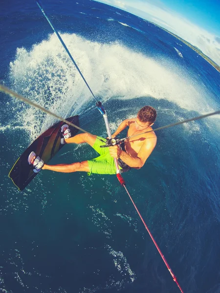 Extreme Sport, Kiteboarding — Stock Photo, Image