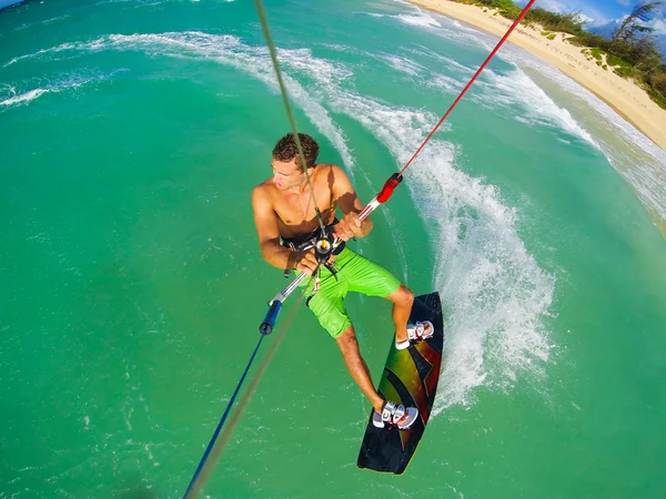 Desporto Extremo, Kiteboarding — Fotografia de Stock