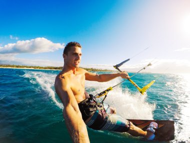 Extereme Spor Kiteboarding