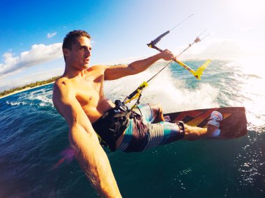 Extereme Spor Kiteboarding