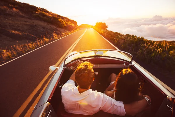 Driving into the Sunset — Stock Photo, Image