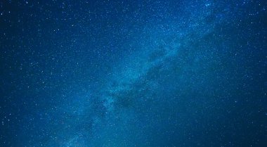 Yıldızlı gece gökyüzü
