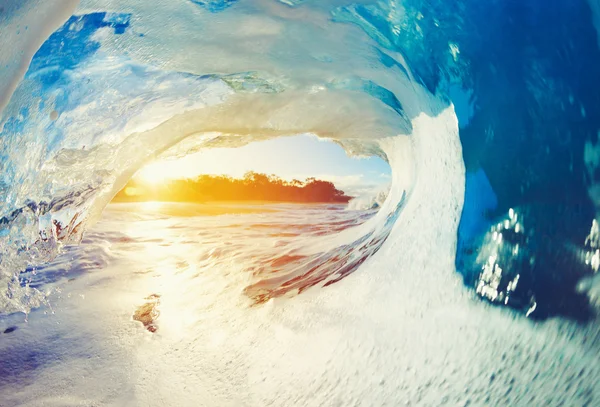 Oceaen Wave at Sunrise — Stock Photo, Image