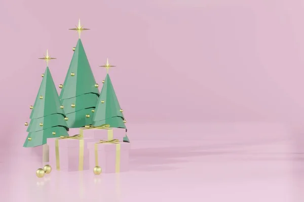 Ürün yerleştirme için 3d boş şablon alanı modellemesi