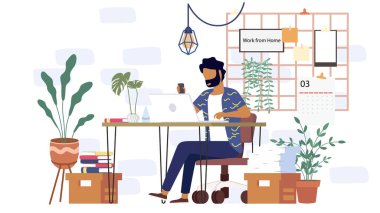 Minimum ve doğal botanik duvar sanatı. Soyut şekilli yaprak çizgisi çizimi. Botanik duvar sanat vektörü seti.