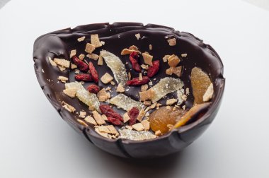 Geleneksel Paskalya choccolate hazırlanması