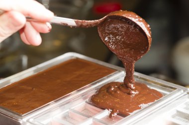 Zanaat çikolata bar hazırlanması için malzemeler 