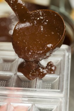 Zanaat çikolata bar hazırlanması için malzemeler 