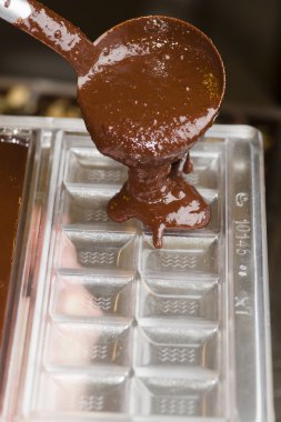 Zanaat çikolata bar hazırlanması için malzemeler 