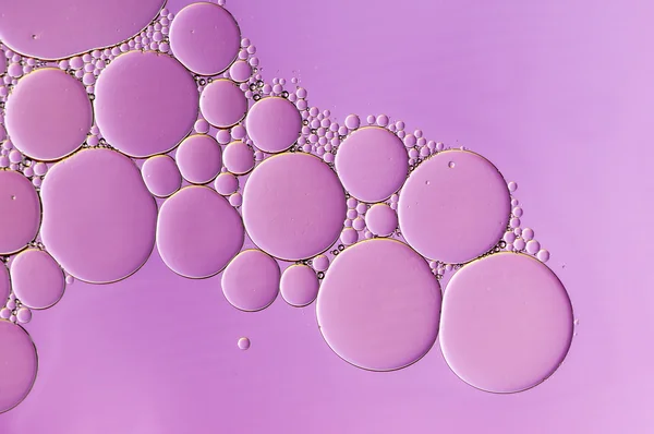 Művészeti színes olaj és víz szappanbuborékok Stock Kép