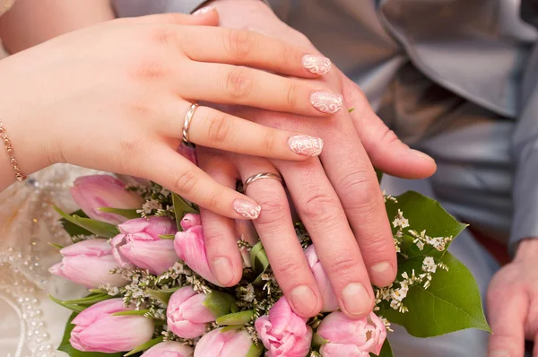 Anillo de boda Imagen de archivo