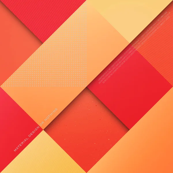 Fondo abstracto, naranja, rojo y amarillo con formas rombo. vector, geométrico, plantilla de papel pintado de moda. telón de fondo de diseño de materiales. estilo de origami, vector, diseño de banner de presentación — Archivo Imágenes Vectoriales