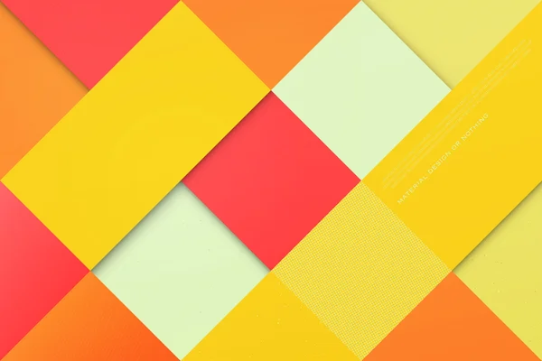 Abstrakt, färgstarka bakgrund med kvadrat och triangel ramar. Vector geometriska, mode tapet mall. materialdesign bakgrund. Origami stil, vektor, visitkort layout — Stock vektor