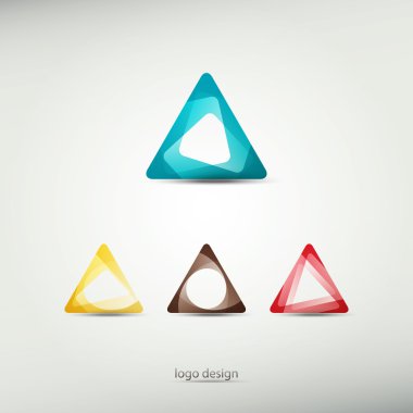 triangle logo clipart