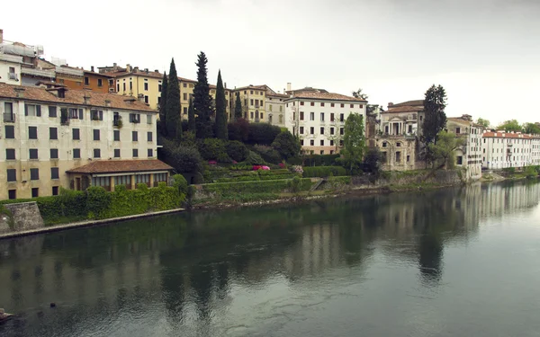 Bassano floden — Stockfoto