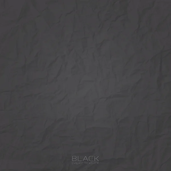 Black paper texture — Stock Vector