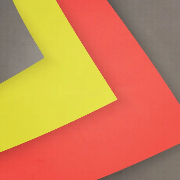 Astratto, sfondo moda con pagine di carta colorate. modello banner vettoriale — Vettoriale Stock