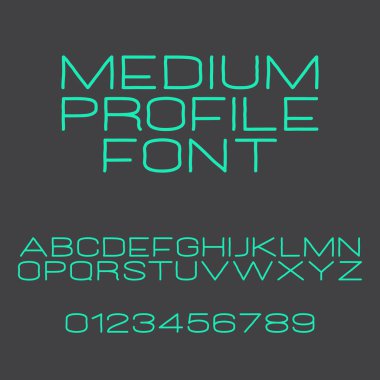 stilize, alfabe harf ve rakam gri arka plan üzerinde izole kümesi. vektör çağdaş, kalın yazı tipi