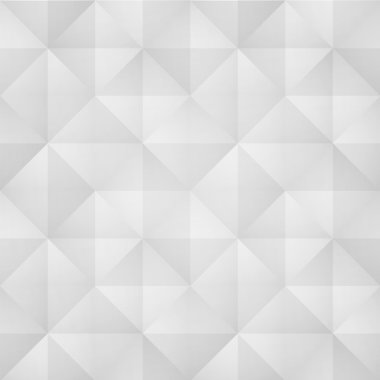 soyut, geometrik süsleme ile Seamless modeli. Beyaz vektör arka plan. origami tarzı duvar kağıdı tasarımı